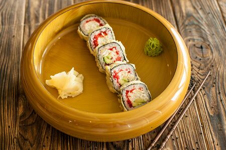 Ролл Калифорния Нью Стайл теплый