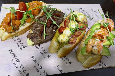 Сет из брускетт