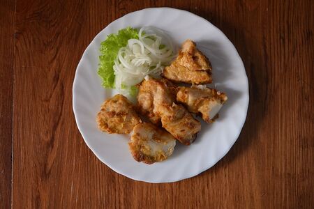 Шашлык из куриной грудки