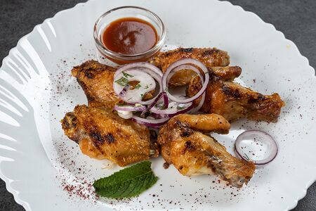 Шашлык из куриных крылышек