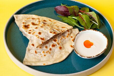 Кутаб с курицей