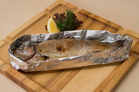 Запеченная форель в фольге