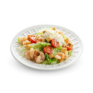 Салат Цезарь с креветкой