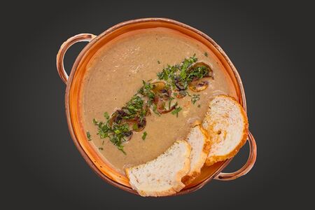 Крем-суп грибной