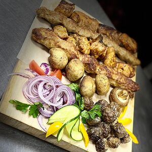 Ассорти блюд на углях №2