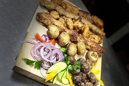 Ассорти блюд на углях №2