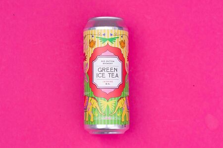 Red Button Brewery green ice tea jasmine