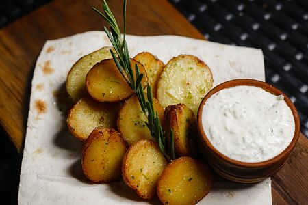 Картофель на гриле