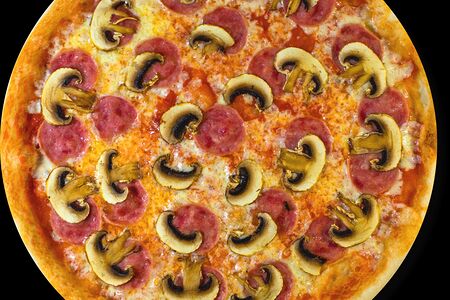 Ветчина и грибы