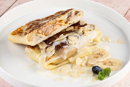 Сгущёнка и банан