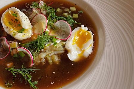 Окрошка с квасом