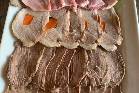 Домашняя мясная тарелка