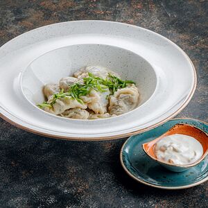 Вареники с картофелем и грибами