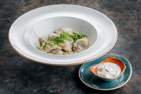 Вареники с картофелем и грибами