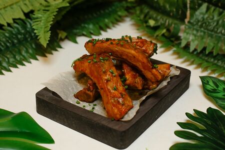 Свиные ребра в глазури