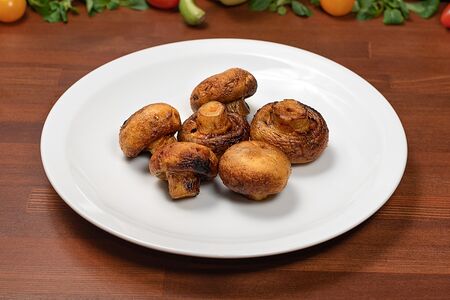 Шампиньоны на углях