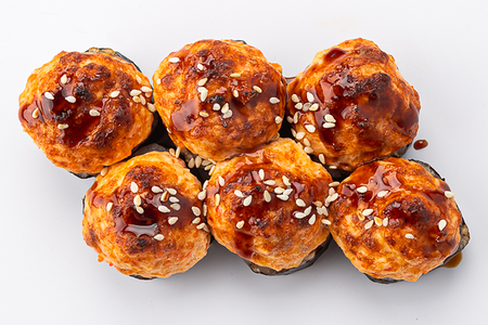 Запеченный ролл с тунцом