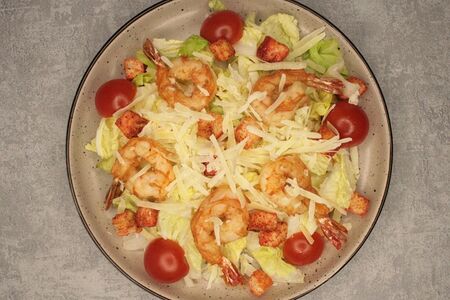 Цезарь с креветками