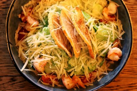 Цезарь с креветками