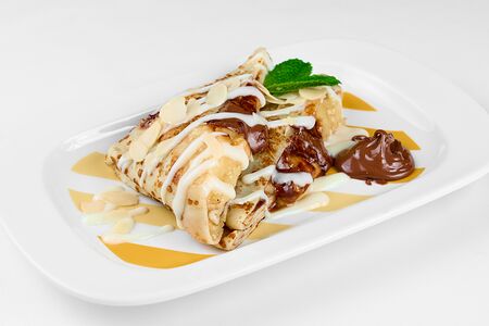 С Нутеллой и бананом