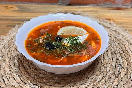 Борщ красный