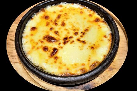 Сыр сулугуни жареный