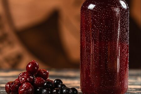 Морс Вишня-смородина