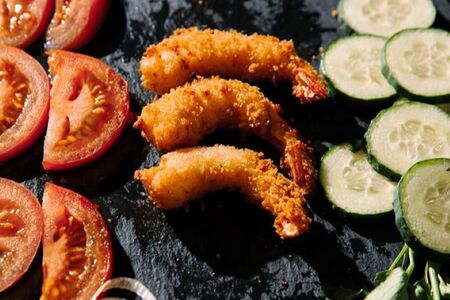 Креветки темпура