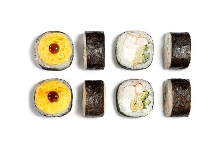 Запечённый ролл Вулкан с креветкой