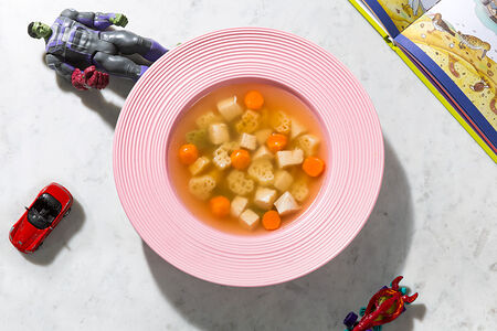 Куриный суп с макарошками