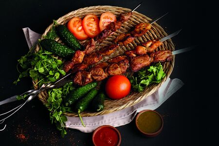 Шашлык из курицы