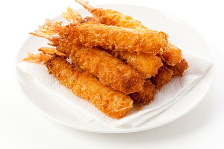 Креветки темпура