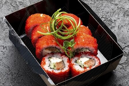 Калифорния со слабосоленым лососем