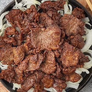 Գառան միս թավայում