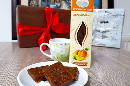 Фруктовые пастилки без сахара абрикосовые