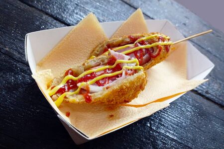 Корн-дог бекон