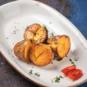 Картофель на мангале