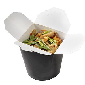 Лапша удон с курицей и соусом Айоли