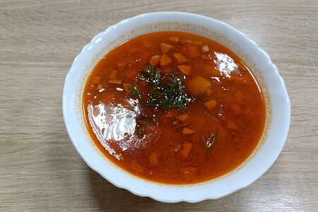 Суп гороховый