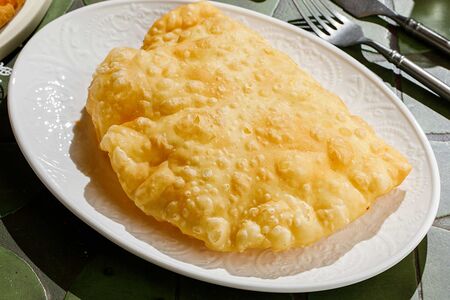 Чебурек с бараниной