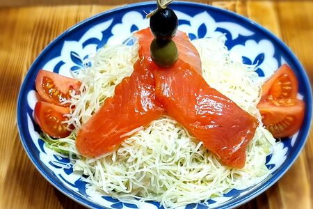 Цезарь с лососем