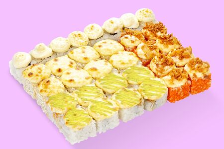 Пылкий Фудзоку. Васаби, имбирь, соевый соус оплачиваются отдельно. Не забудьте добавить в заказ