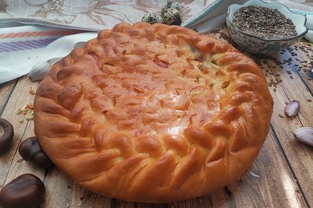 Пирог с капустой