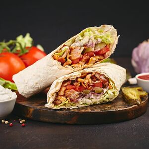 Шаурма с курицей классическая