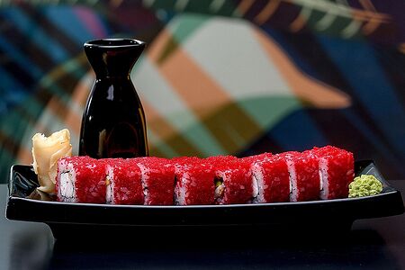 Ролл с креветкой