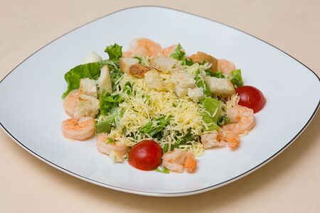 Цезарь с креветками