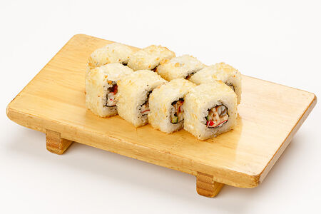 Горячий ролл Унаги Темпура