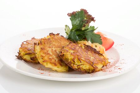 Драники с грибами