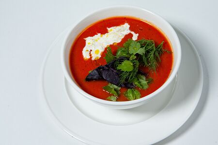 Суп Томатный со страчателлой