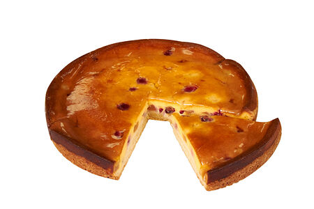 Пирог Фантазия с грушей и вишней